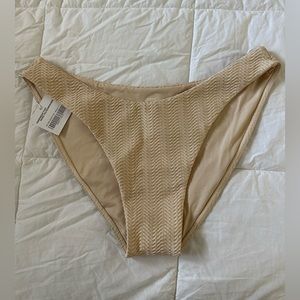 Monday Swimwear Seychelles bottoms Vanilla NWT